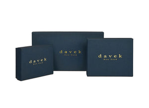 DAVEK SLIM FOLD with mini pen & pull tab - NAVY