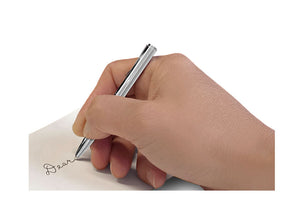 DAVEK SLIM FOLD with mini pen & pull tab - BLACK